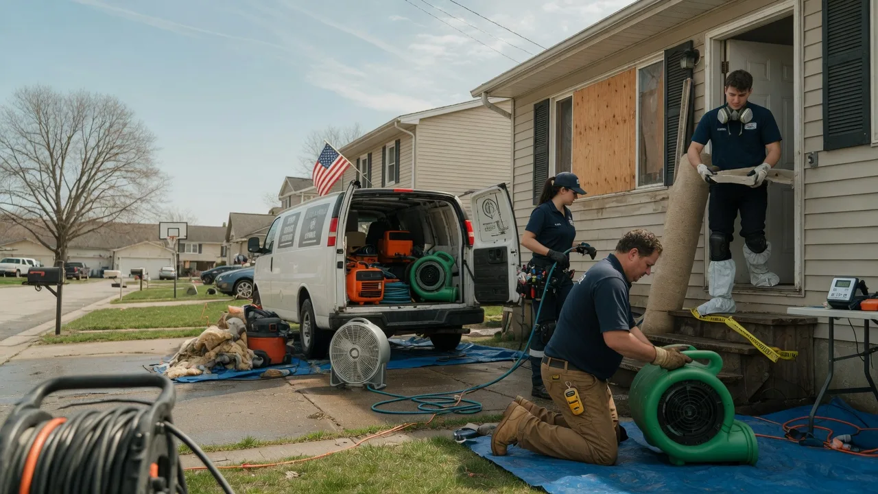 Water Damage Restoration in Shanksville, PA near me